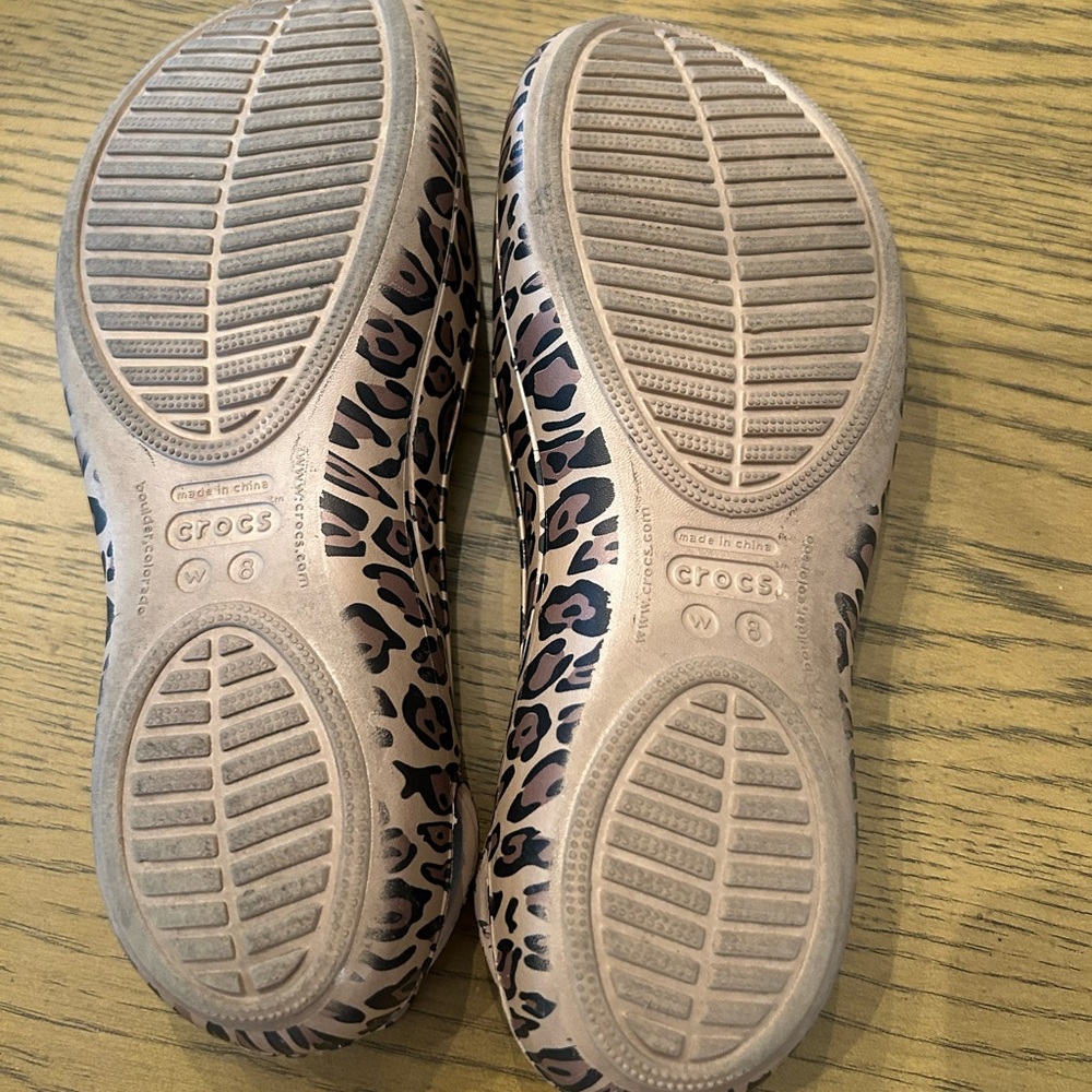 Cocks leopard print flats. Sz 8 - Picture 6 of 6